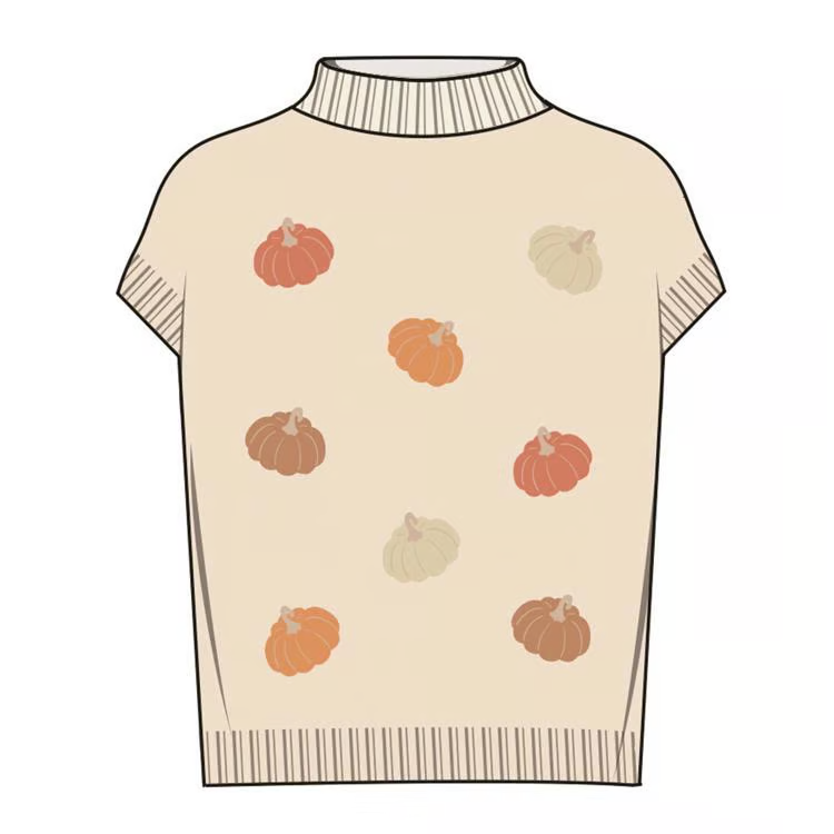 Mary “Josie” Mini Pumpkin Sweater