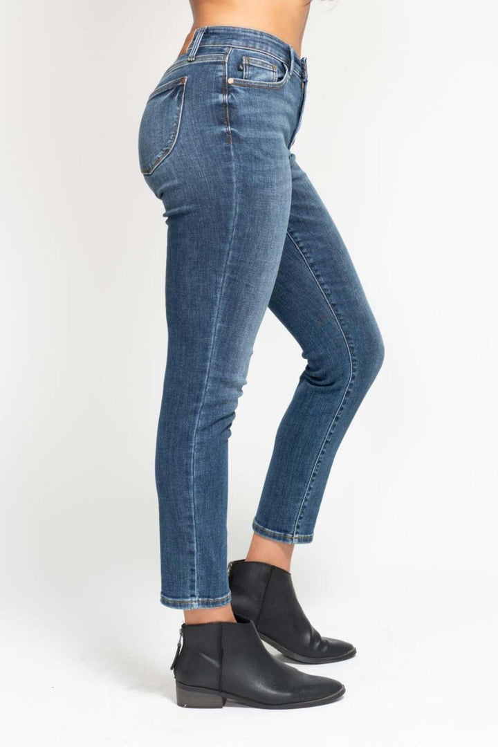 Judy Blue "Sue" High Waist Shield Back Pocket Slim Fit