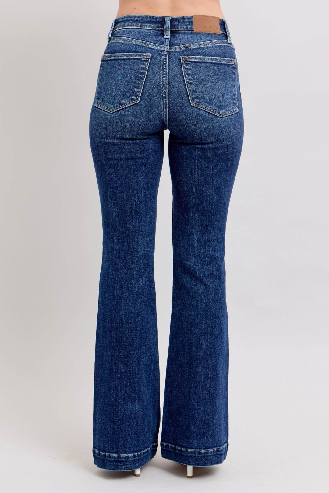 Judy Blue "Urban Chic" High Waist Flare Trousers