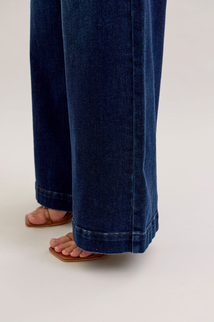 High Waist Wide Leg Trouser 