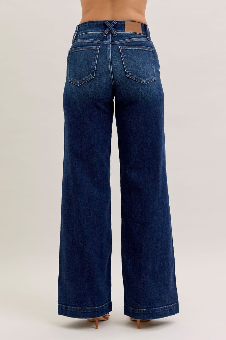 High Waist Wide Leg Trouser 
