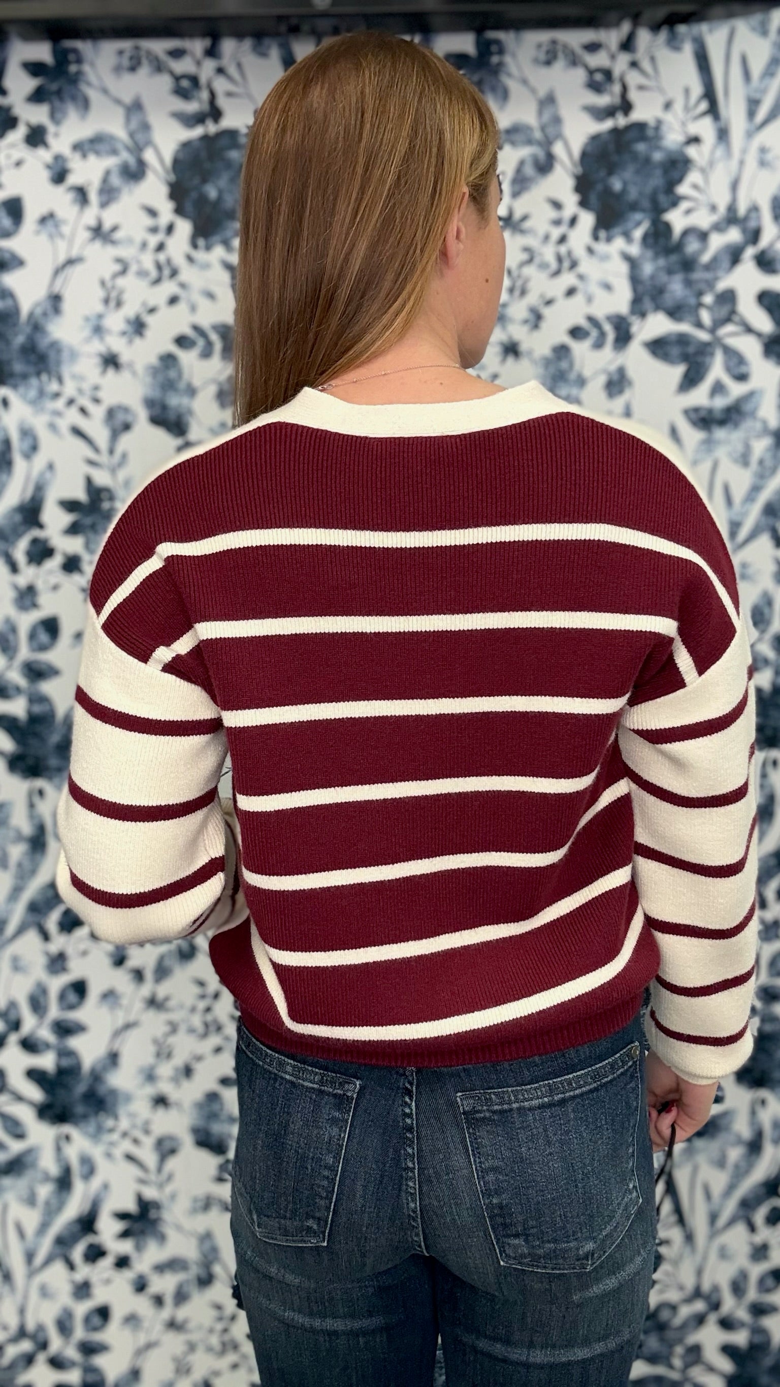 The Everly Stripe Cardigan