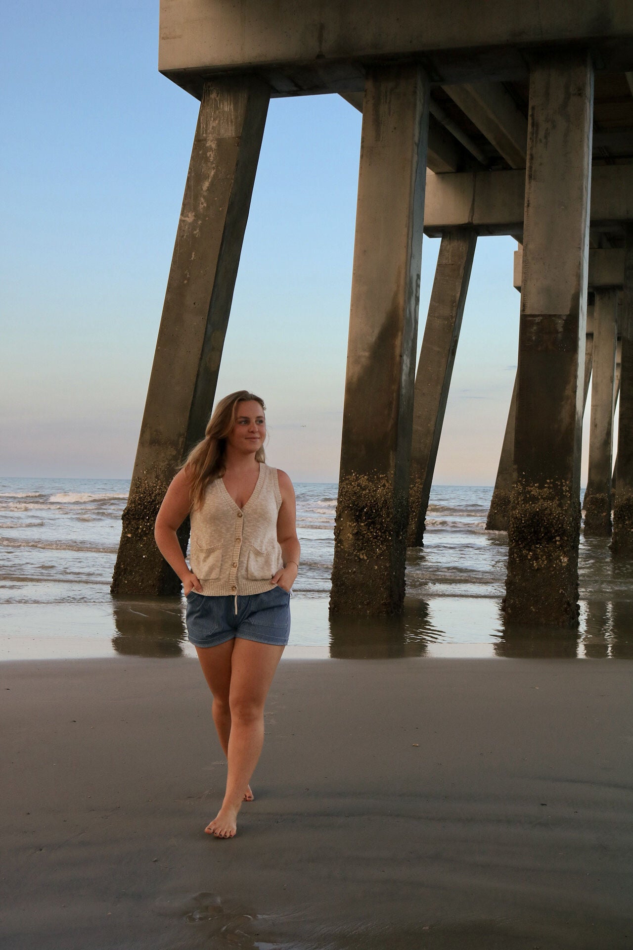 Casual Comfort Linen-Blend Vest