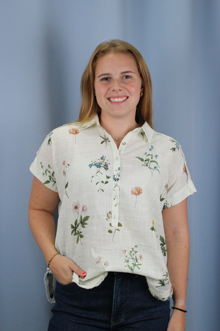 Floral Print Shirt