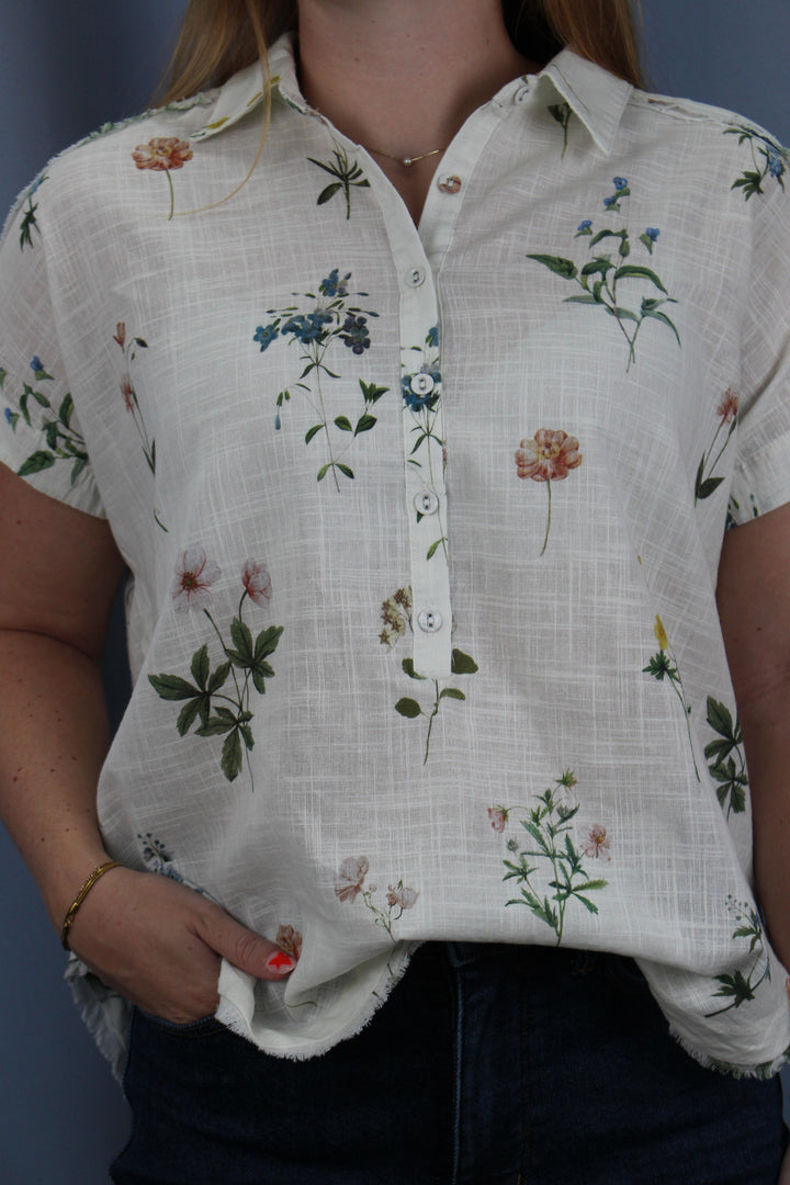Floral Print Shirt