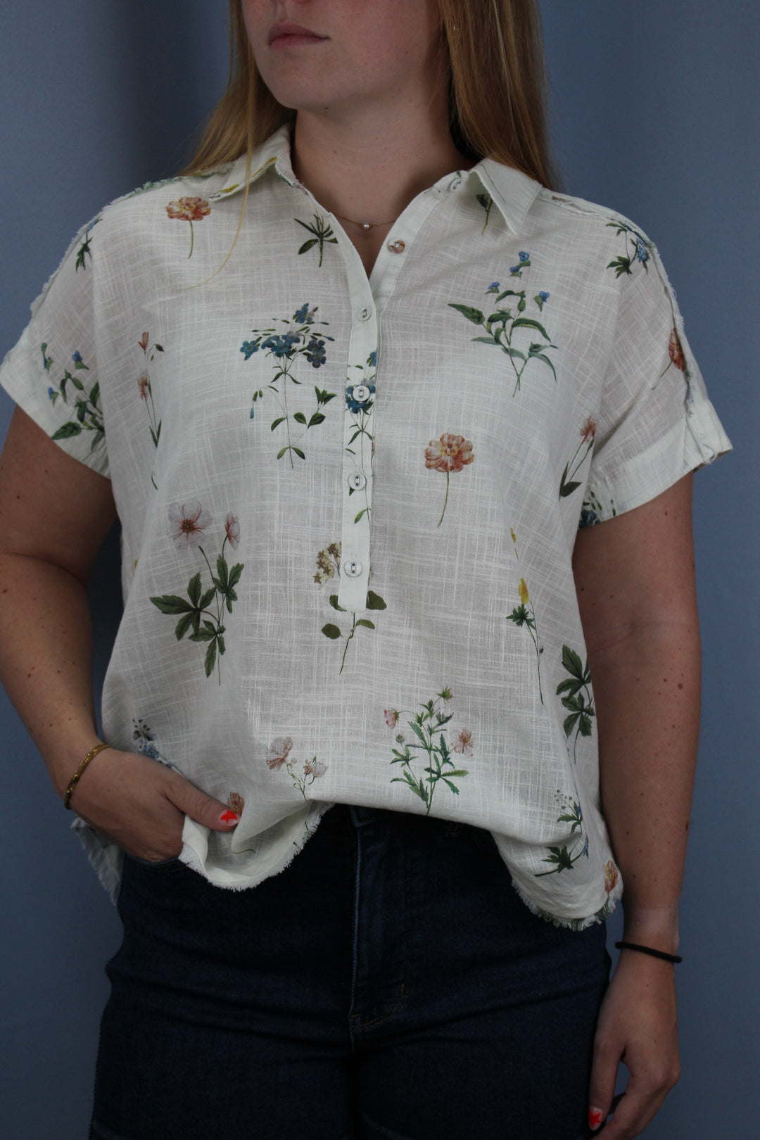 Floral Print Shirt