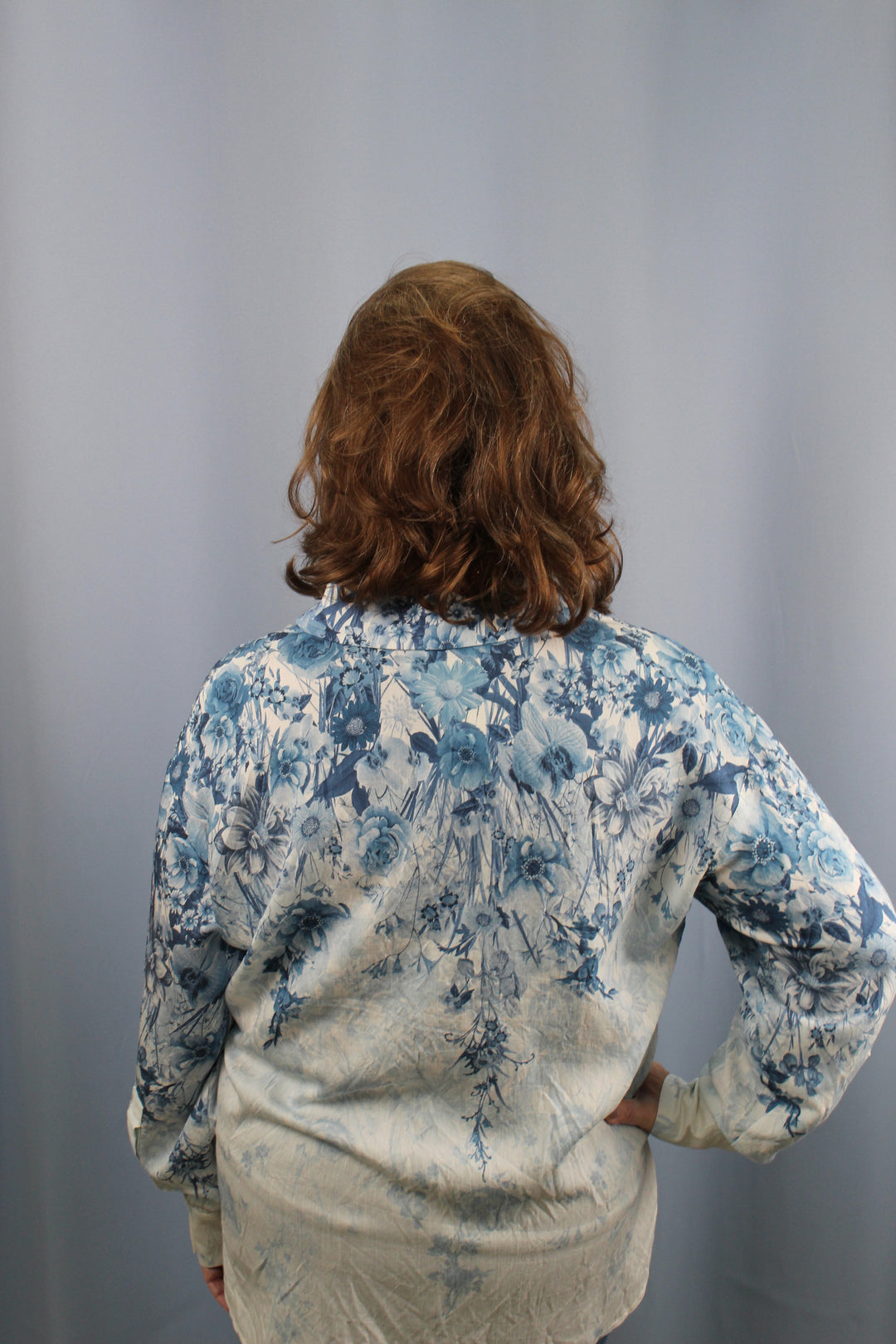 Floral Print Button Down