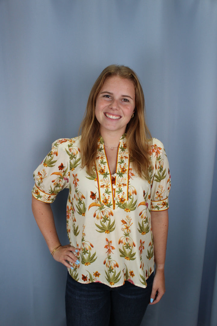Fall Floral Top