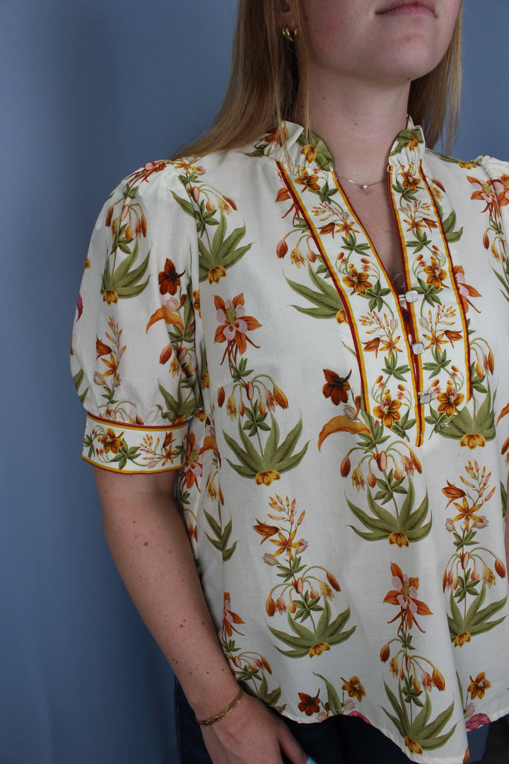 Fall Floral Top