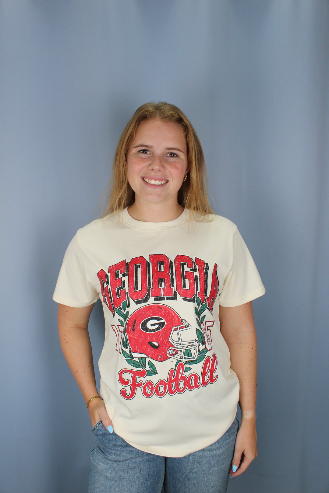 GEORGIA BULLDOGS RAISED ON VICTORY CLASSIC FIT TEE