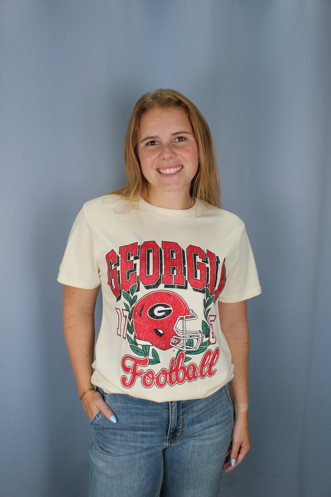 GEORGIA BULLDOGS RAISED ON VICTORY CLASSIC FIT TEE