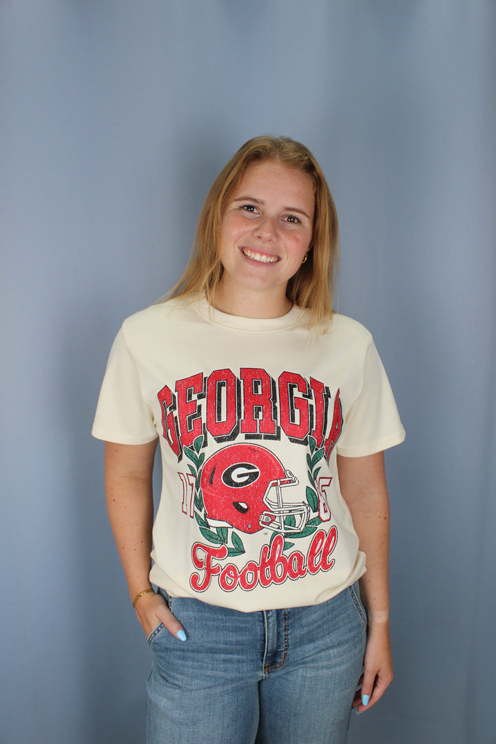 GEORGIA BULLDOGS RAISED ON VICTORY CLASSIC FIT TEE