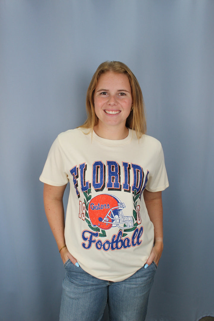 FLORIDA GATORS RAISED ON VICTORY CLASSIC FIT TEE