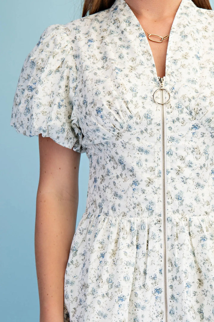 Floral Print Midi Dress