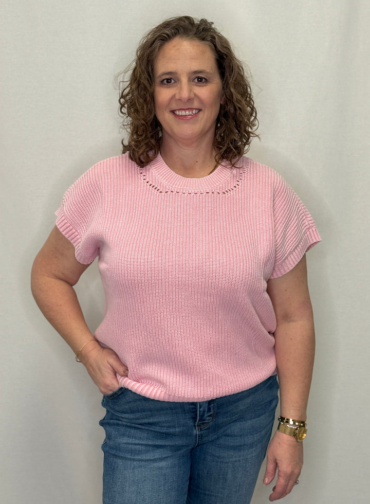 Elwood Drop Needle Stitch Sweater