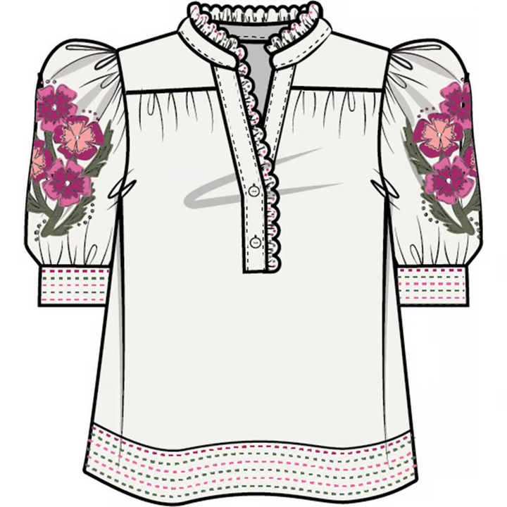 Mary Square “Emmie” Top