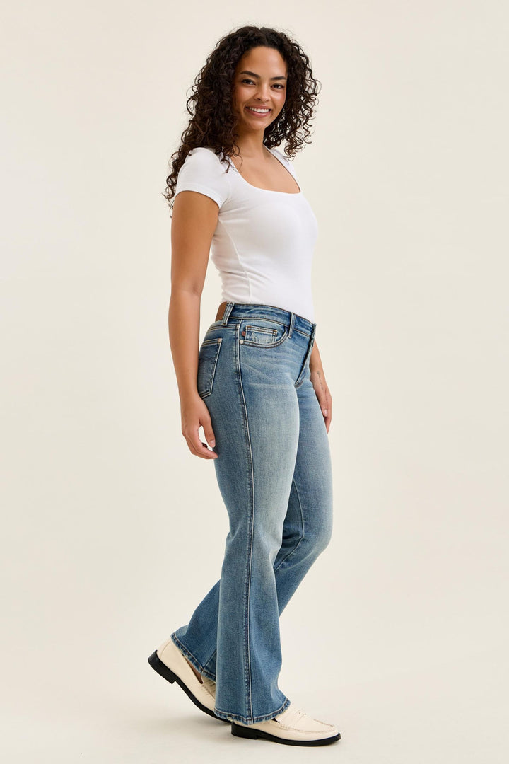 Judy Blue "Daisy" Low Rise Bootcut Jean