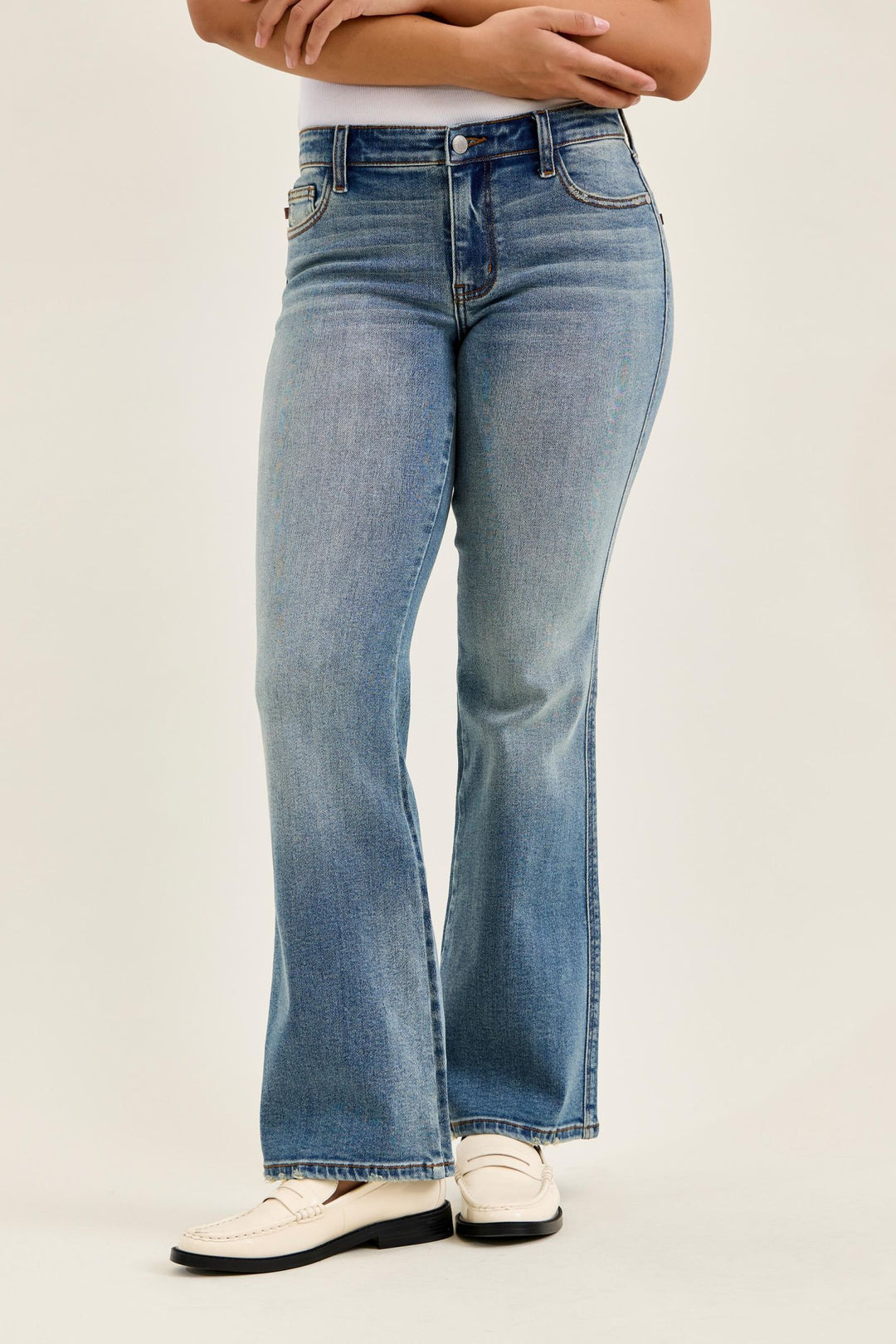 Judy Blue "Daisy" Low Rise Bootcut Jean