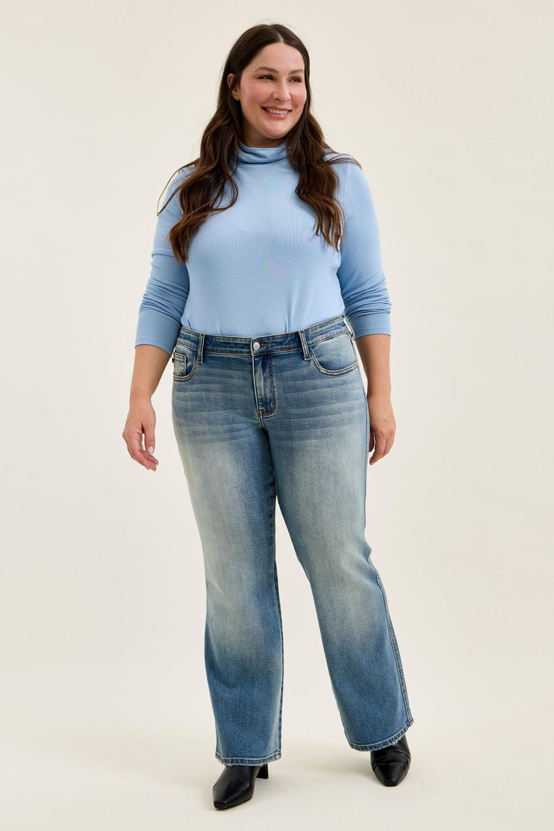 Judy Blue "Daisy" Low Rise Bootcut Jean