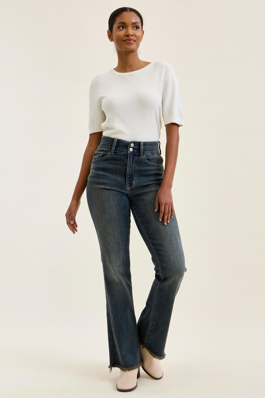 Judy Blue "Daisy" High Waist Bootcut Jean
