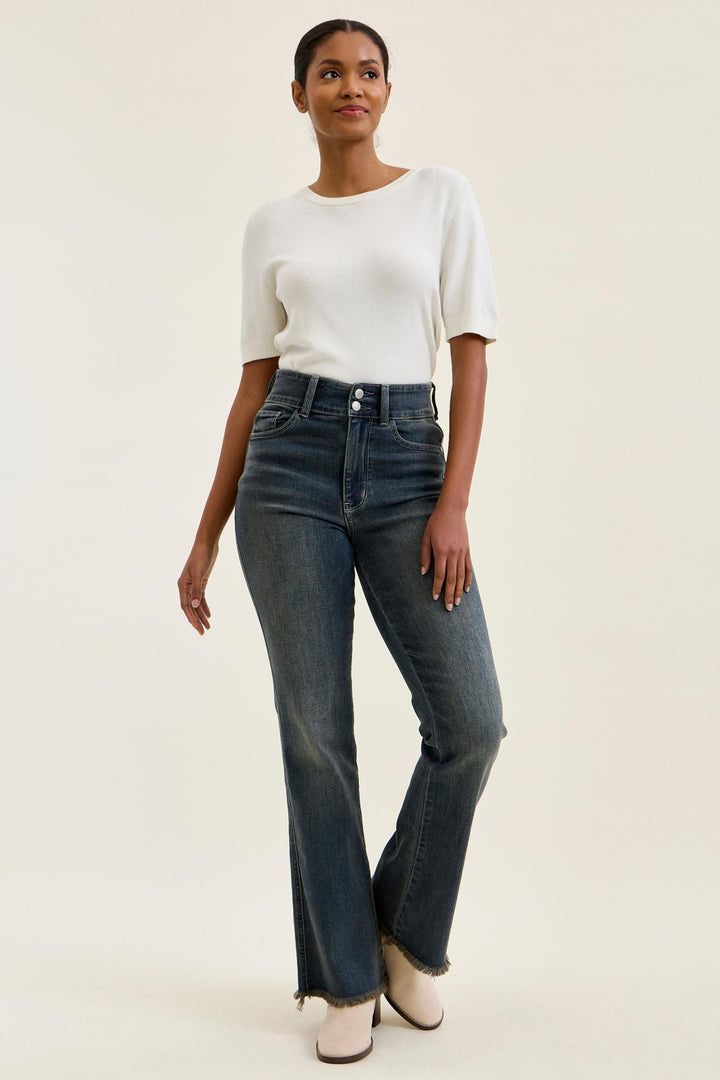 Judy Blue "Daisy" High Waist Bootcut Jean