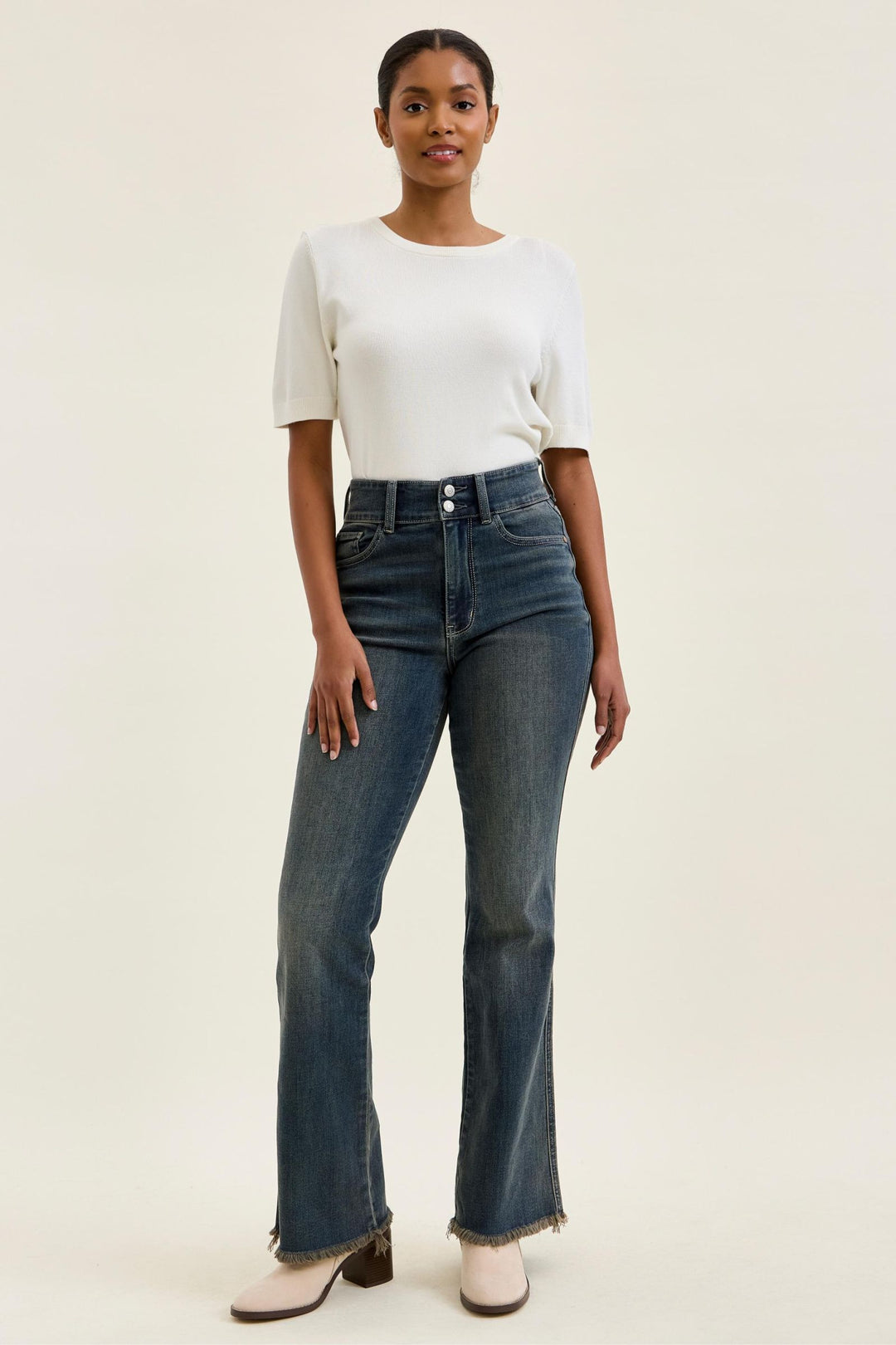 Judy Blue "Daisy" High Waist Bootcut Jean