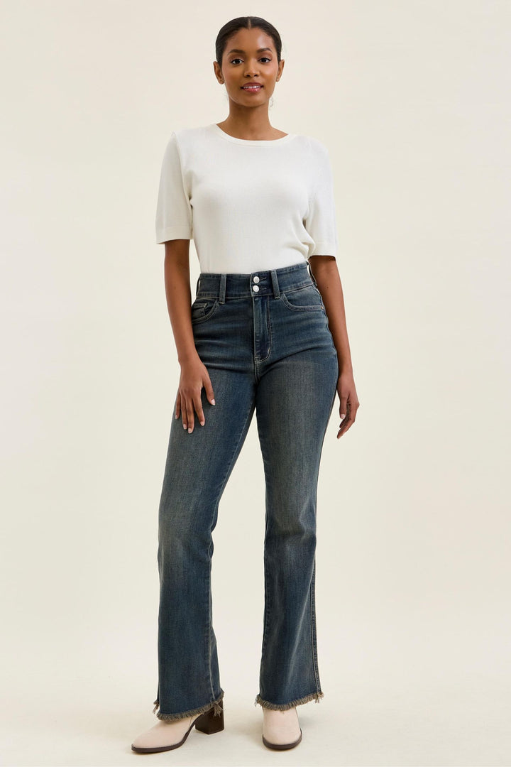 Judy Blue "Daisy" High Waist Bootcut Jean