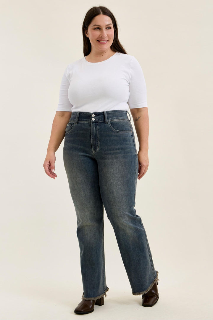 Judy Blue "Daisy" High Waist Bootcut Jean
