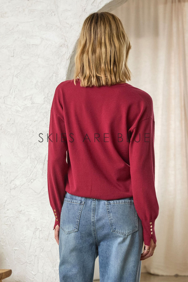 V Neck Sweater