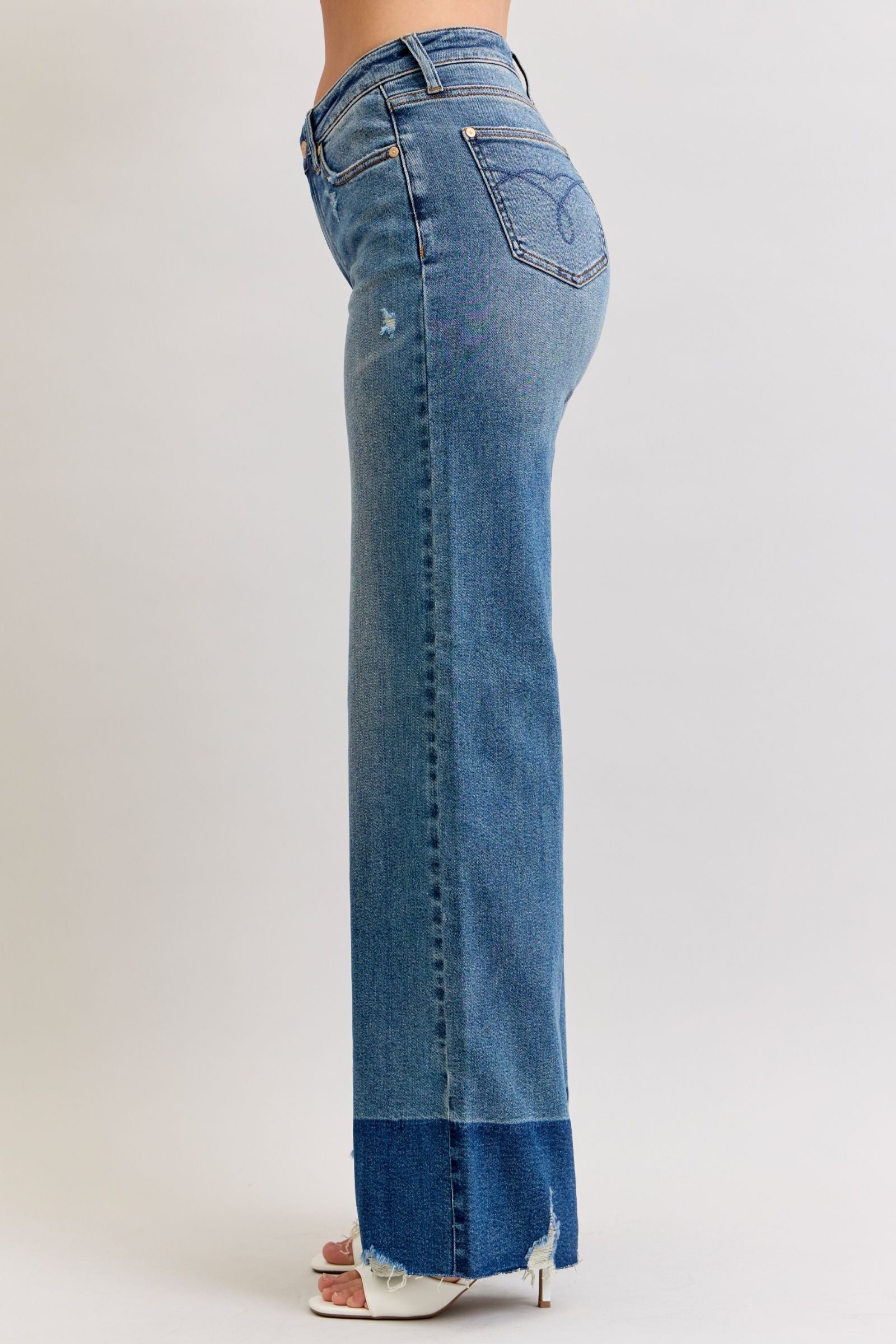 Judy Blue High Rise Column Straight Jean