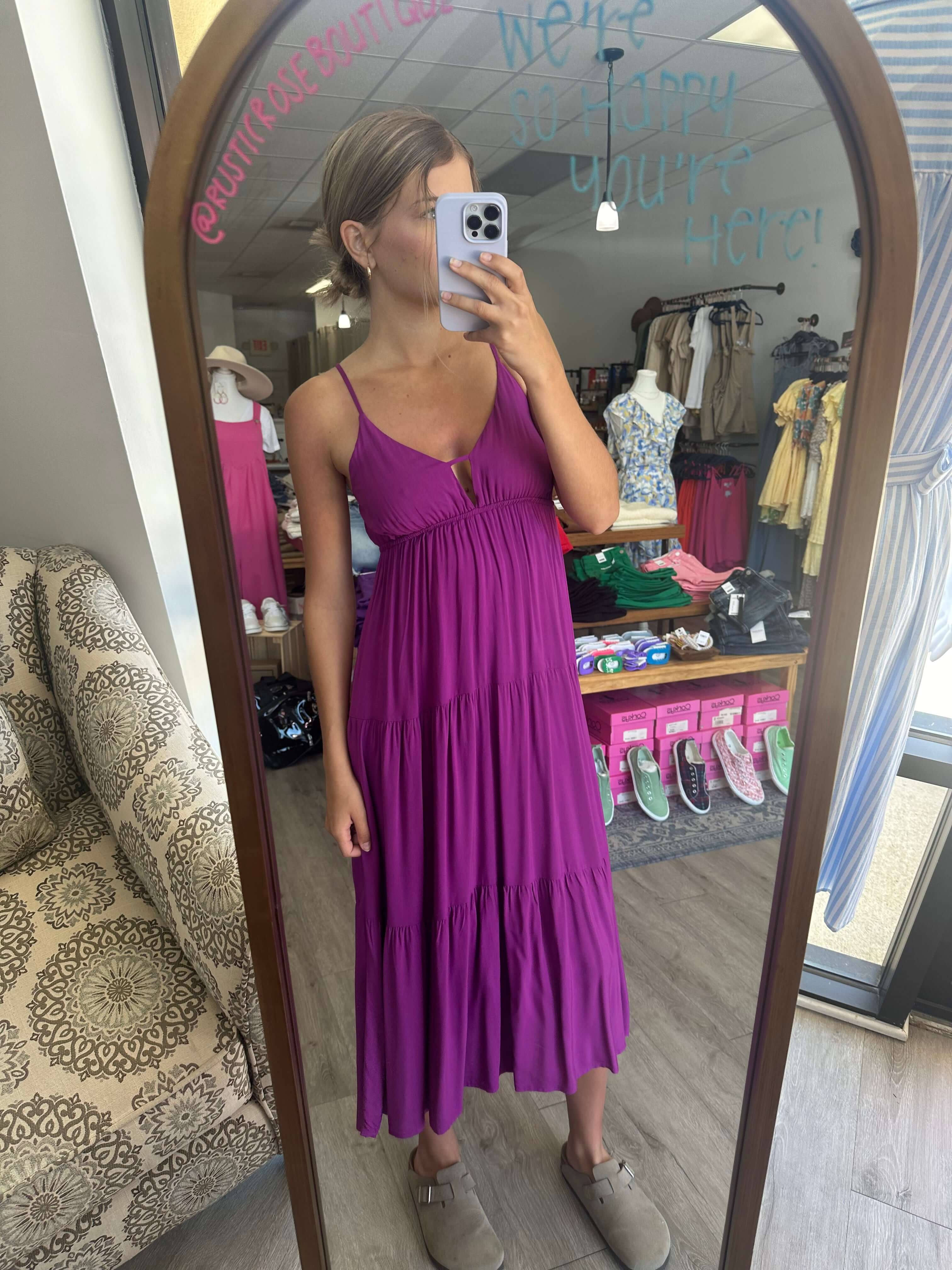Sweetheart Neck Line Sunny Dress