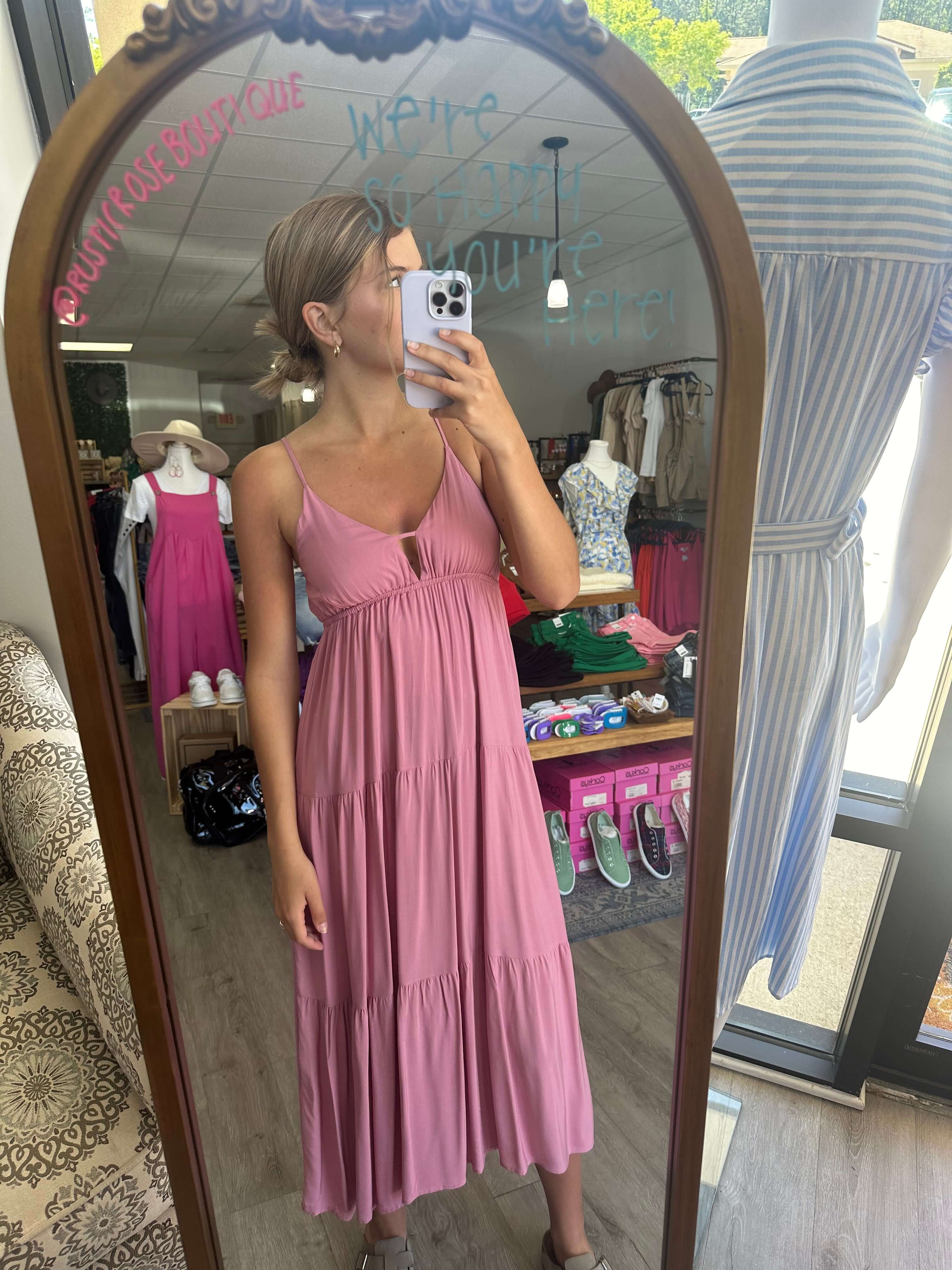 Sweetheart Neck Line Sunny Dress