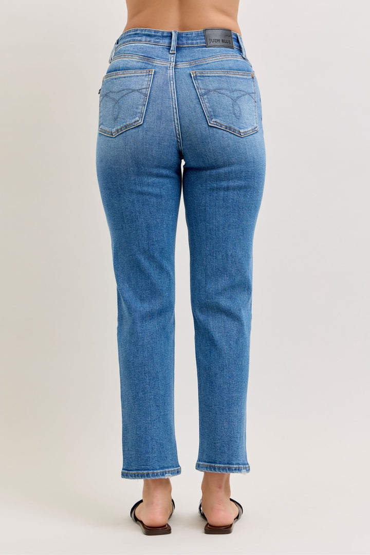 Judy Blue "Blair" High Waist Ankle Straight
