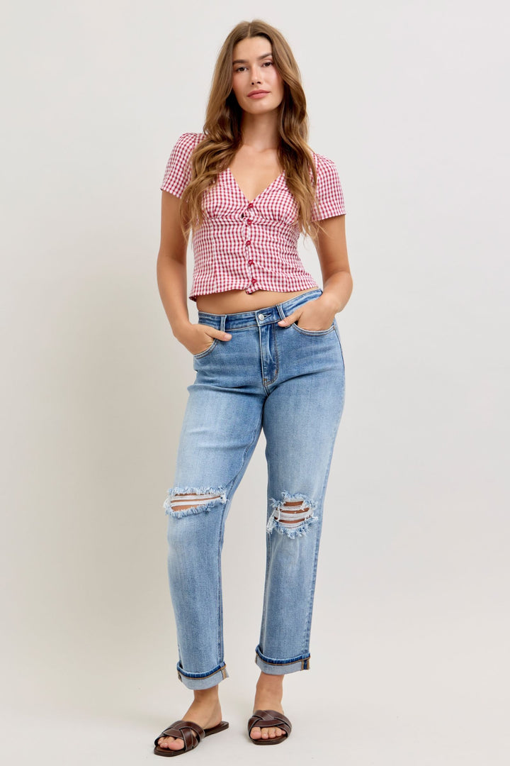 Judy Blue "Hollis" Boyfriend Jean