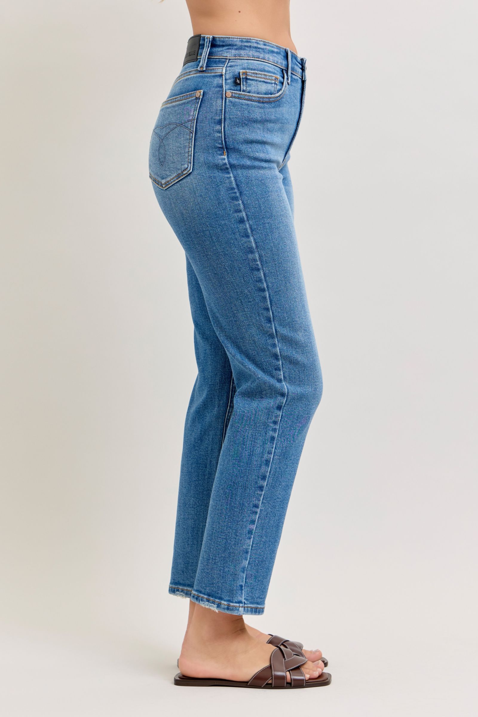 Judy Blue "Blair" High Waist Ankle Straight