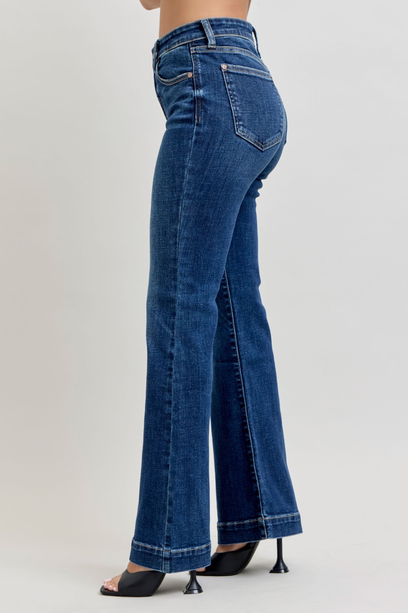 Judy Blue "Avery" Petite Trouser Flare
