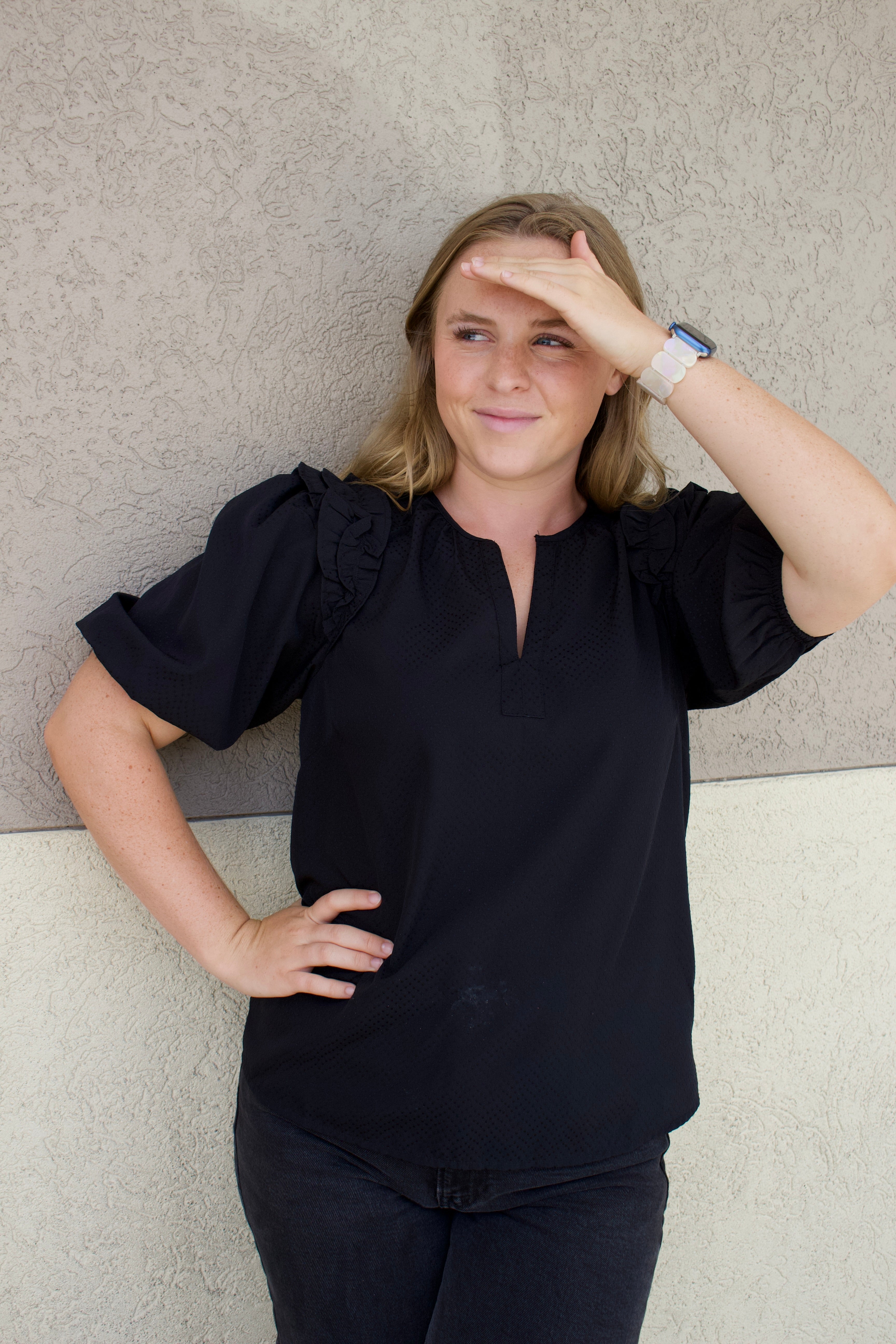 The Skylar Top- Black