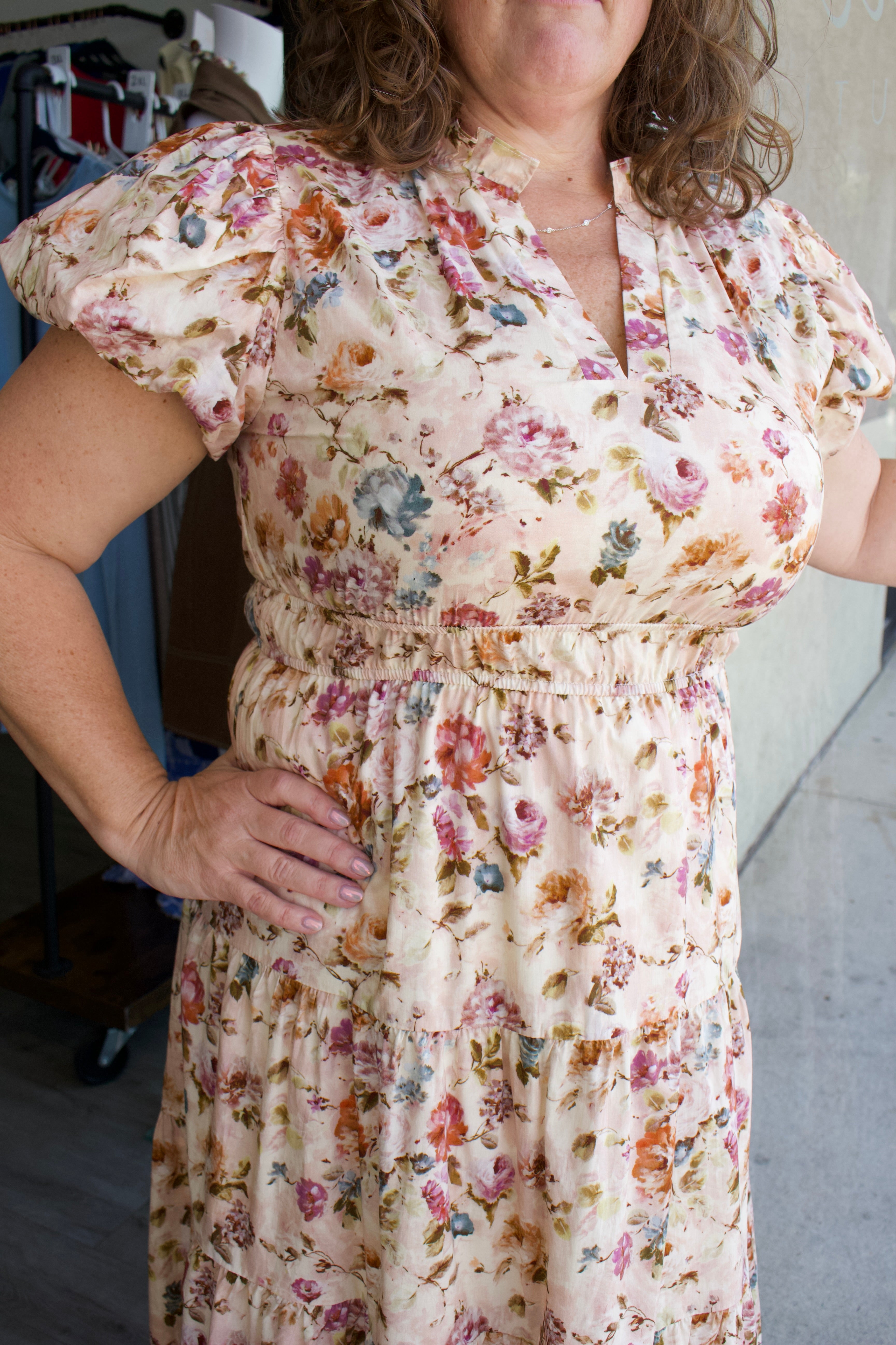 Elara Floral Dress
