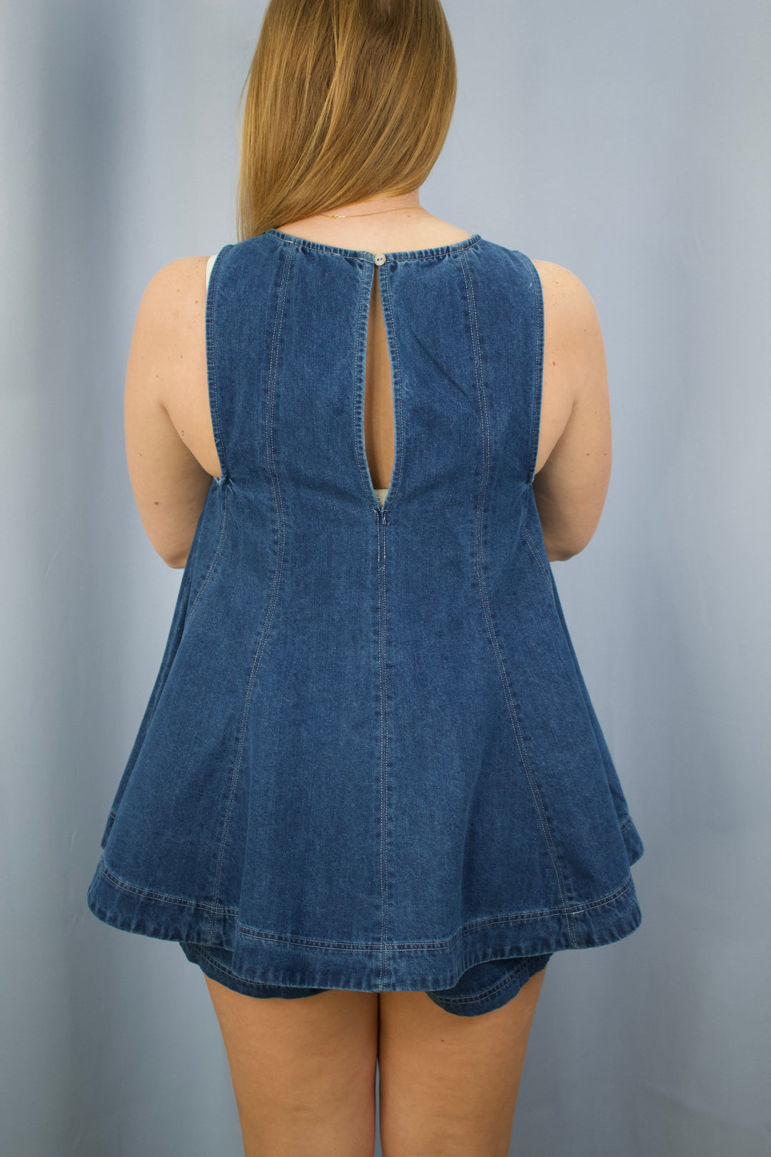 Denim Dress Set