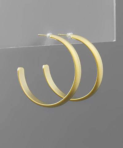 Convex Hoops gold