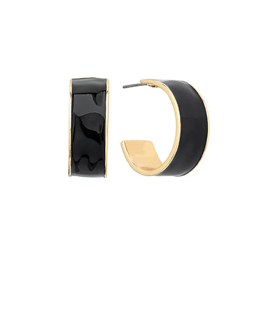 Epoxy Color Metal Hoops