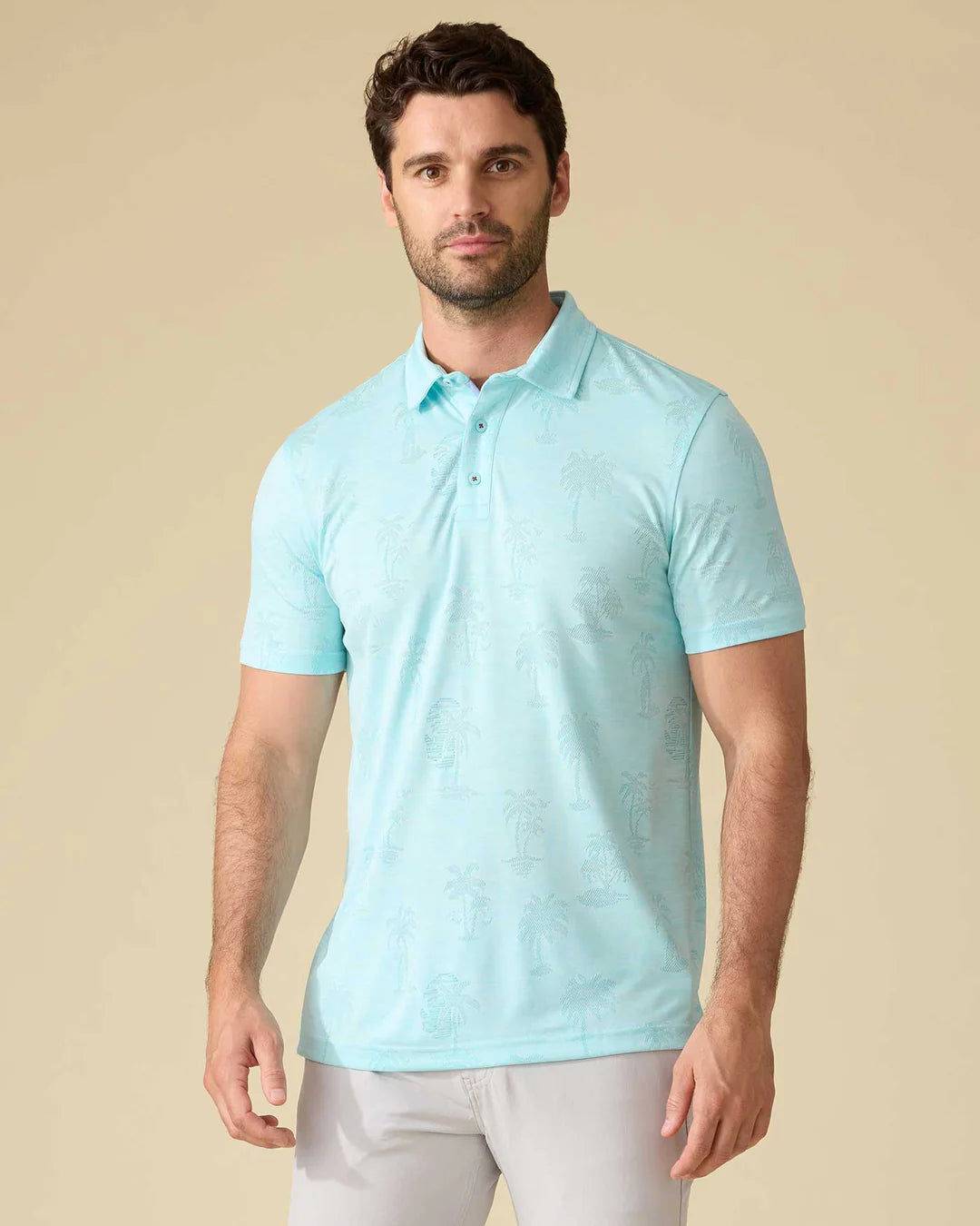 SOUTHLAKE PERFORMANCE POLO- Aqua