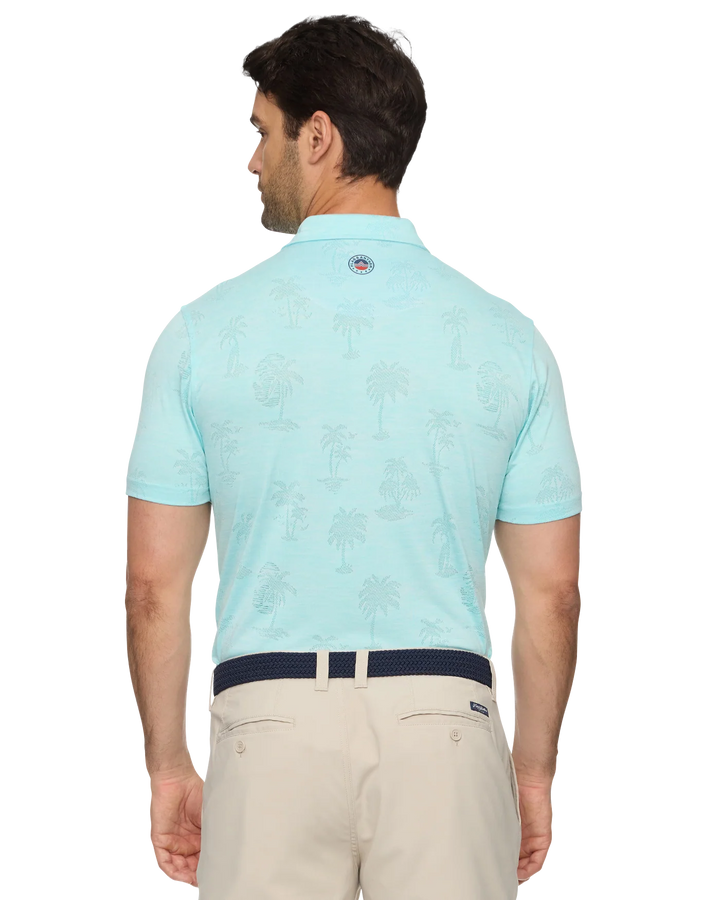 SOUTHLAKE PERFORMANCE POLO- Aqua