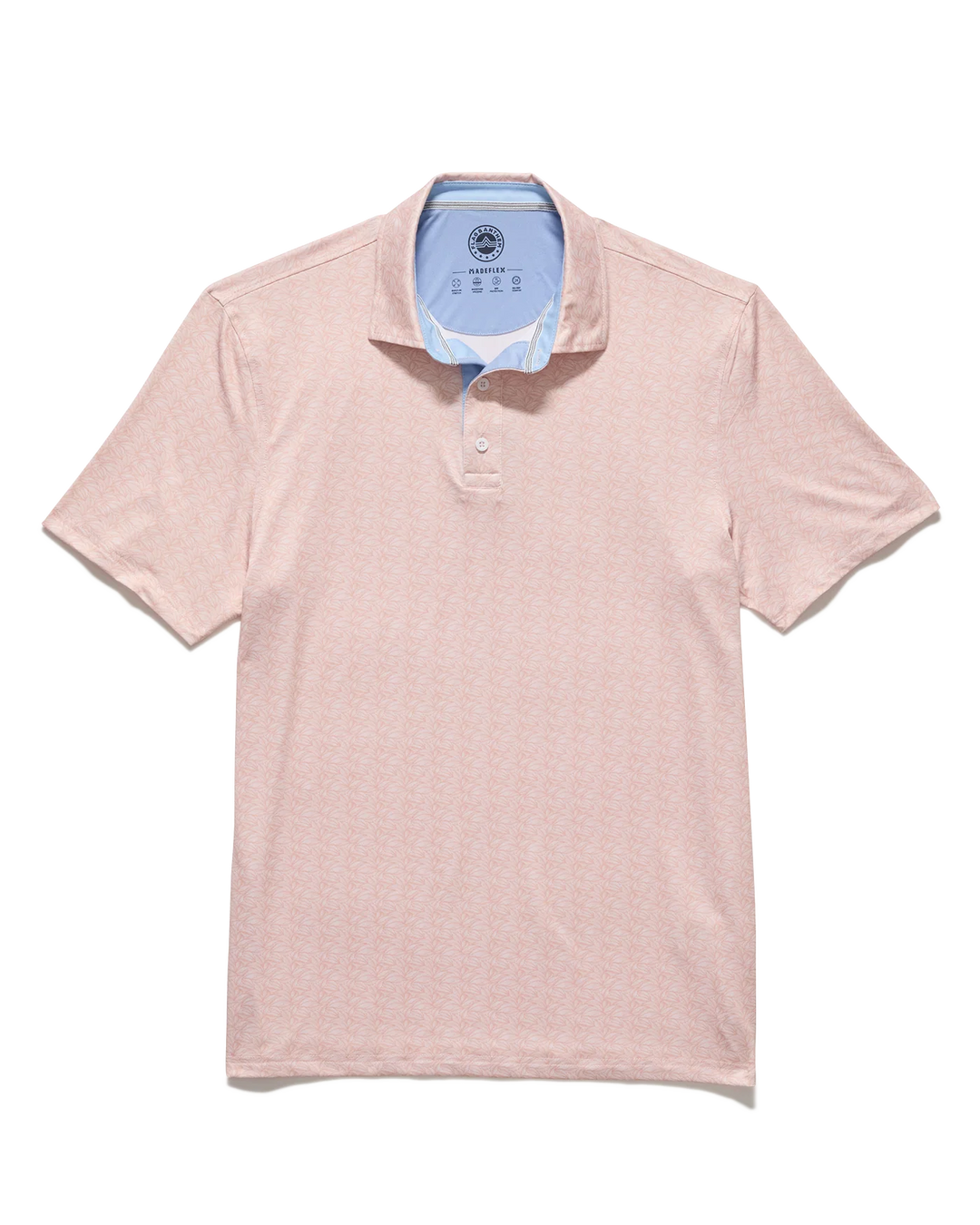 Cloverdale Leaf Print MVP Polo