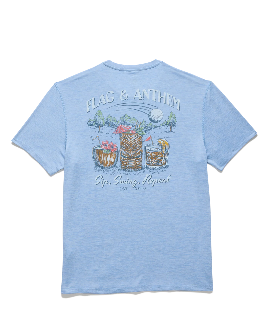 Sip Swing Repeat Performance Tee