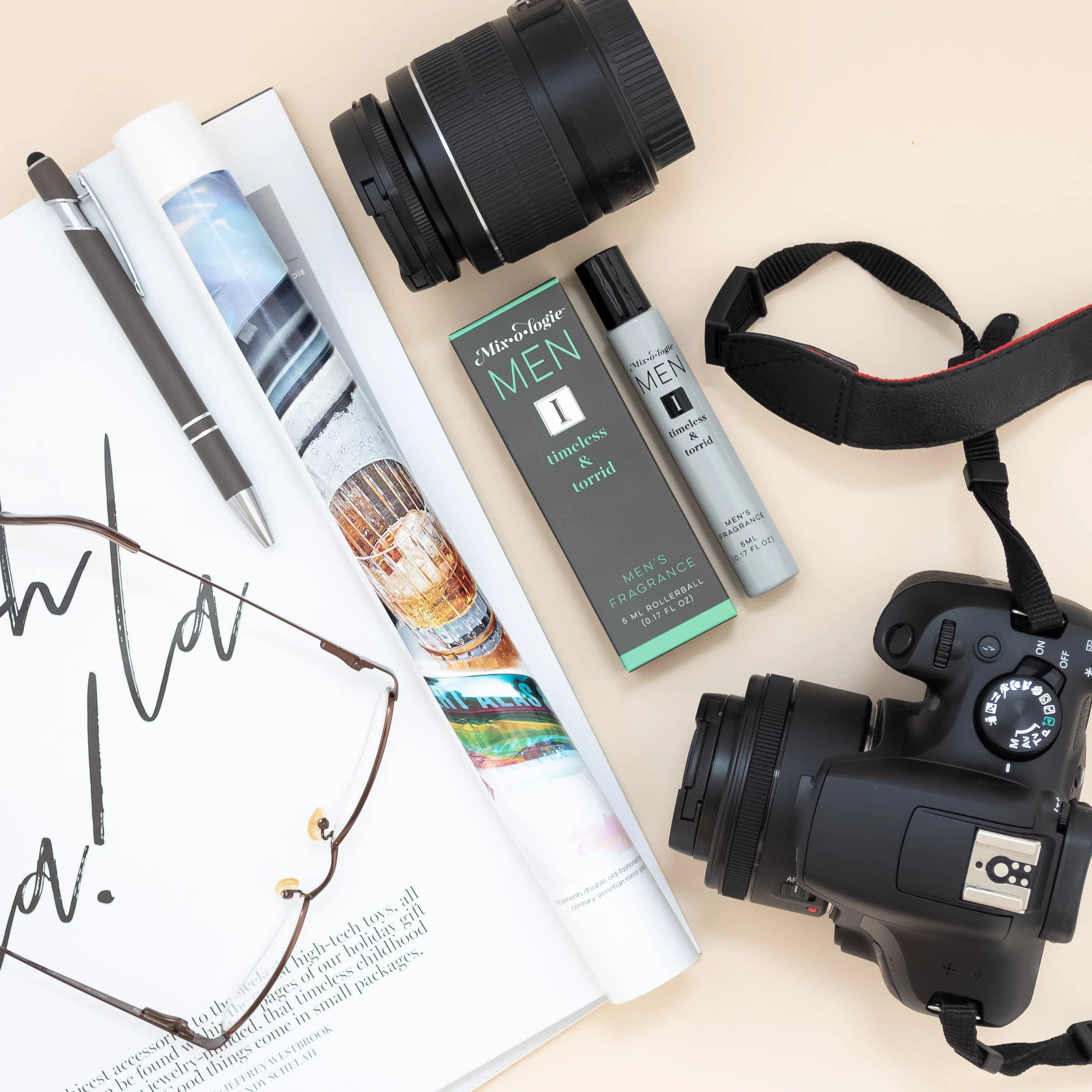 Mixologie Men's I Timeless & Torrid | Cologne Oil Rollerball