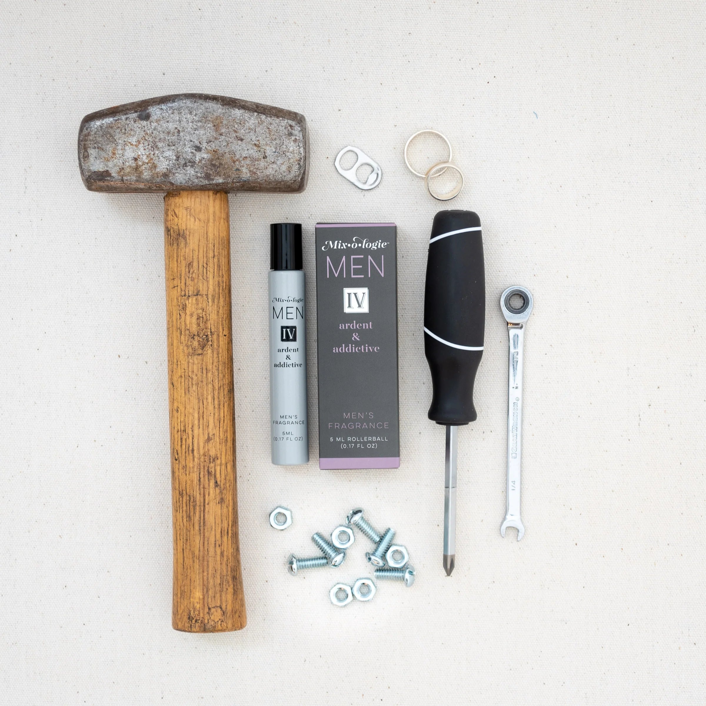 Mixlolgie Men's IV Ardent & Addictive | Cologne Oil Rollerball