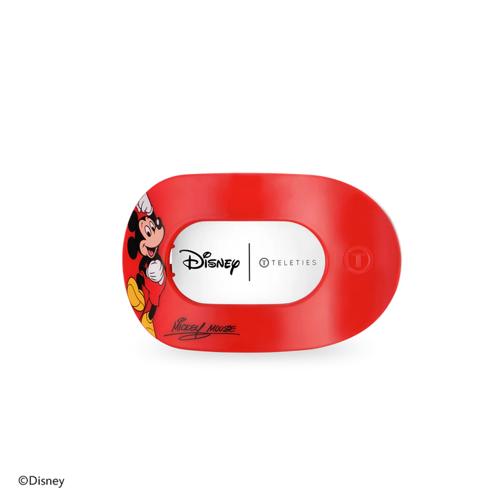 Mickey Mouse Small Flat Round Hair Clip