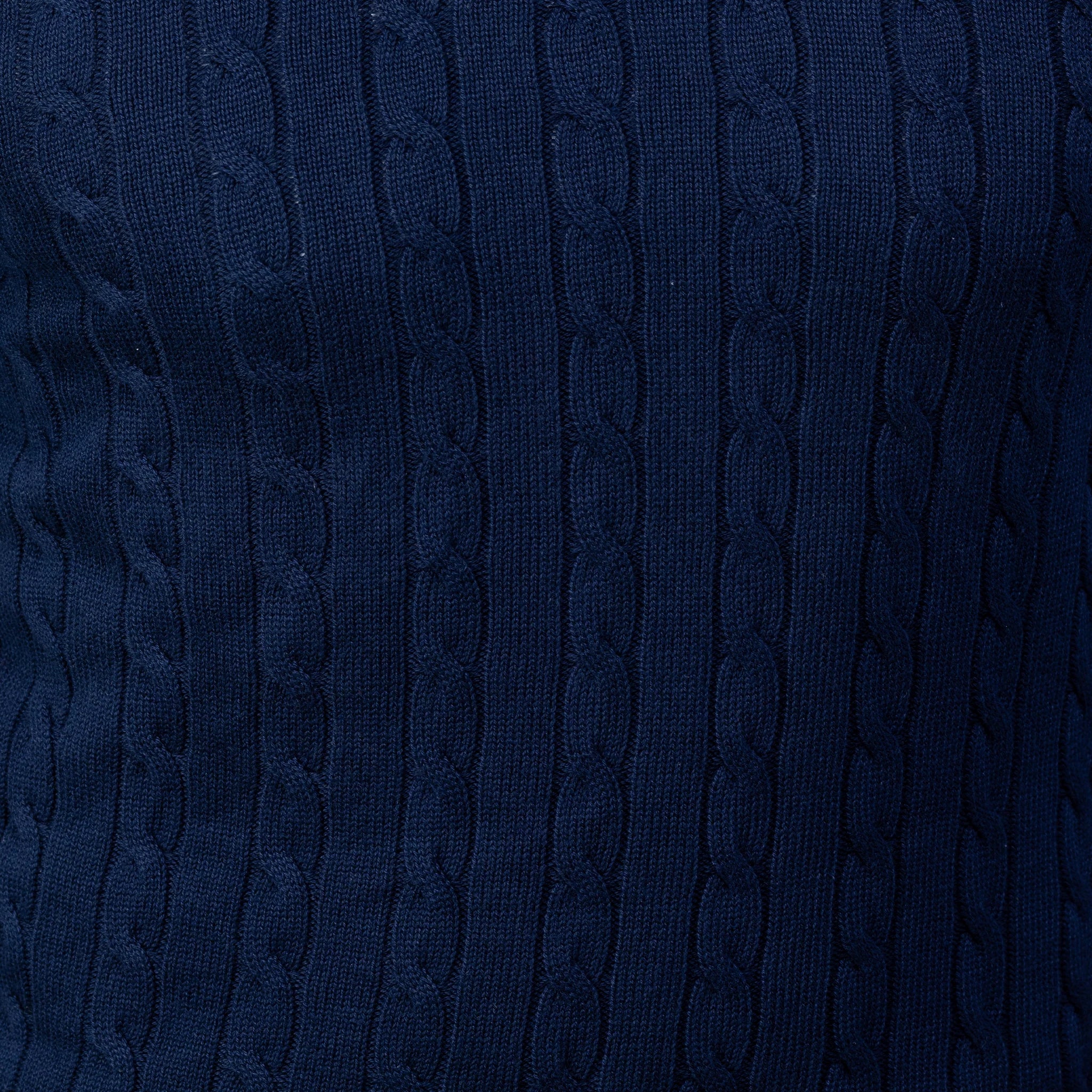 Collars & Co. Kensington Cable Knit Quarter Zip Sweater