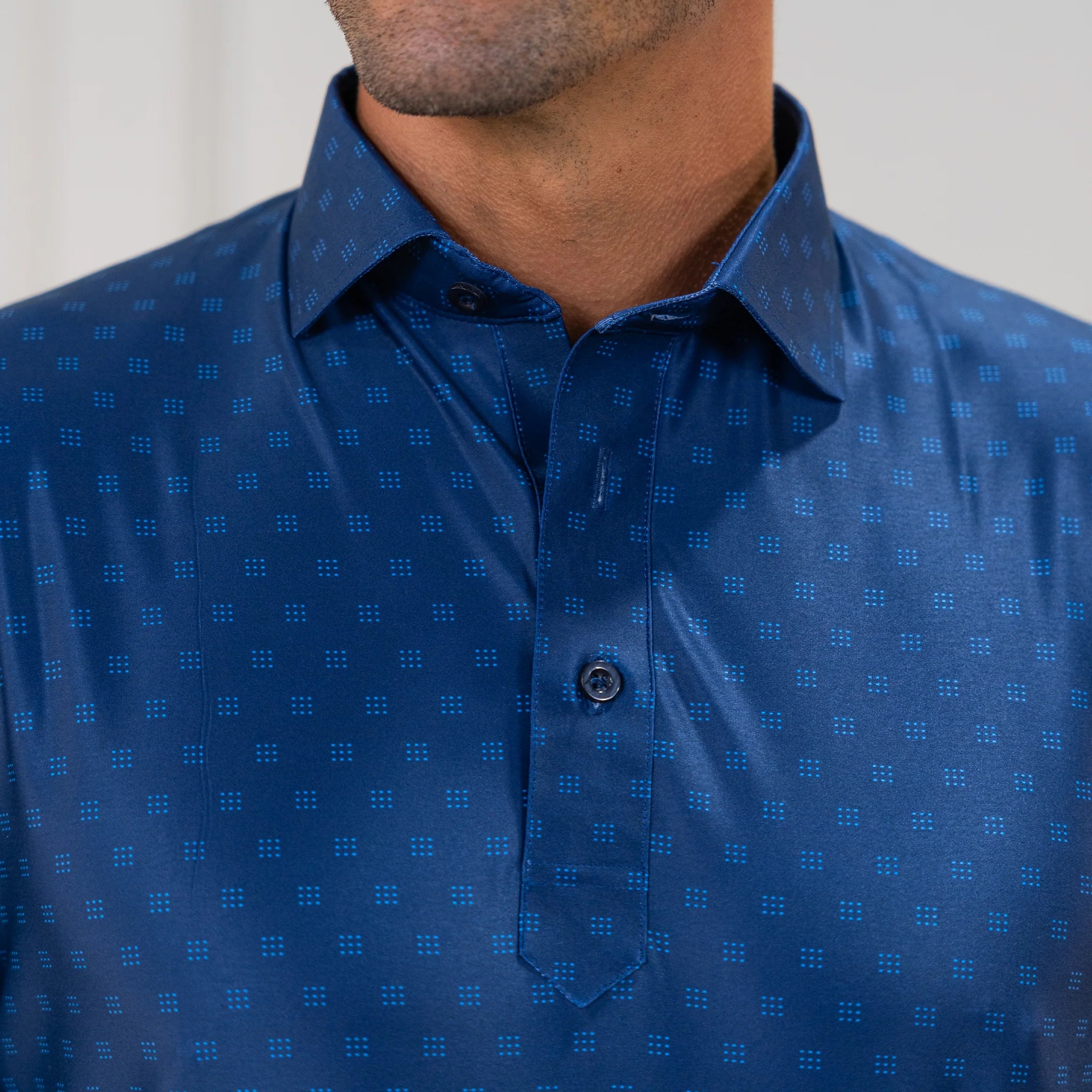 Collars & Co. Featherweight Flex Polo Oracle Navy